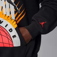 Nike Jordan Brooklyn Fleece мужские Pullover Толстовка с капюшоном цвет черный