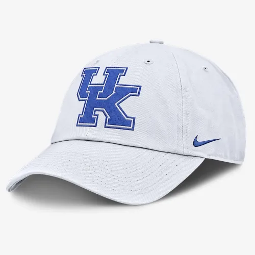 Kentucky Wildcats Primetime Club мужские Nike College Adjustable Hat цвет белый