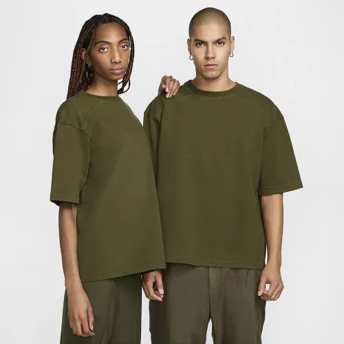 Nike Every Stitch Consideколір червоний Garment Dyed Short-Sleeve футболка колір зелений