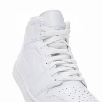 Nike Air Jordan 1 Mid Кросівки колір білий