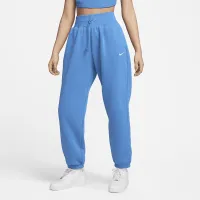 Nike Sportswear Phoenix Fleece женская С высокой Талией оверсайз Sweatpants синий