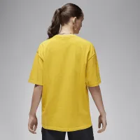 Nike Jordan жіноча оверсайз Graphic футболка Yellow