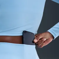 Nike One жіноча Dri-FIT спідниця блакитний