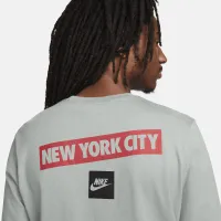 Nike Sportswear мужские Long-Sleeve Graphic Tee цвет серый