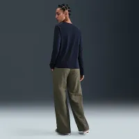 Nike Sportswear Club жіноча Long-Sleeve футболка блакитний