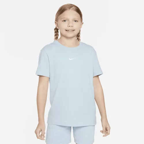 Nike Sportswear Big дитячі (Girls') футболка блакитний