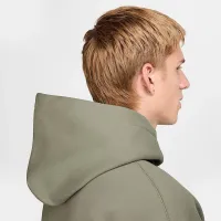 Nike Solo Swoosh мужские Fleece Pullover Толстовка с капюшоном цвет зеленый