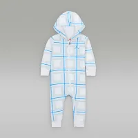 Nike Jordan Brooklyn Essentials Baby (0-9M) Holiday Coverall цвет белый