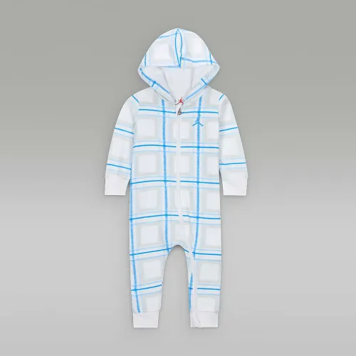 Nike Jordan Brooklyn Essentials Baby (0-9M) Holiday Coverall цвет белый