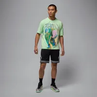 Nike Jordan Sport мужские Dri-FIT футболка цвет зеленый