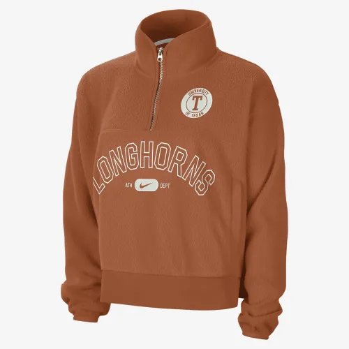 Texas Fly жіноча Nike College 1/4-Zip Куртка Orange