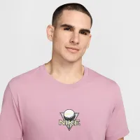 Nike мужские для гольфа футболка цвет фиолетовый