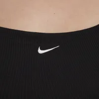 Nike Sportswear Chill Knit жіноча Tight Mini-Rib Cami Костюм (великі розміри) колір чорний