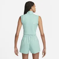 Nike Sportswear Collection женская Mock-Neck Cropped Tank цвет зеленый