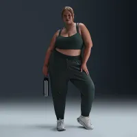 Nike Therma-FIT One жіноча З високою талією 7/8 Joggers (великі розміри) колір зелений
