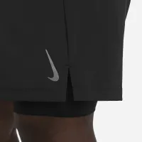 Nike Yoga мужские 2-in-1 шорты цвет черный