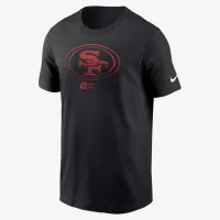 San Francisco 49ers Faded Essential чоловічі Nike NFL футболка колір чорний