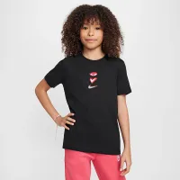 Nike Sportswear Big дитячі футболка колір чорний