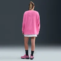 Nike Sportswear Essential женская оверсайз Long-Sleeve футболка Pink