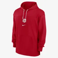 Ohio State Buckeyes Sideline Jersey чоловічі Nike Dri-FIT College Pullover Толстовка з капюшоном колір червоний