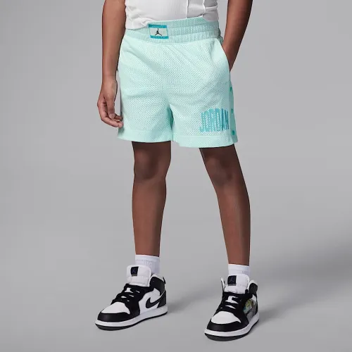 Nike Jordan Dri-FIT тренировочные Camp Little детские Jumpman Mesh шорты синий