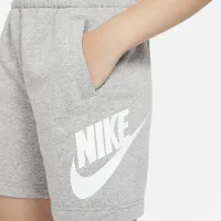 Nike Sportswear Club Fleece Big детские French Terry шорты цвет серый