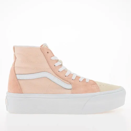 Кроссовки Vans Soft Suede SK8-Hi Tapeцвет красный Stackform VN0A5JMKBOD1 - Оранжевые
