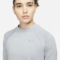 Nike Therma-FIT Element жіноча Running Crew колір сірий