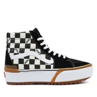 Кросівки Vans Sk8-Hi Stacked VN0A4BTWVLV1 - Чорно-Білі
