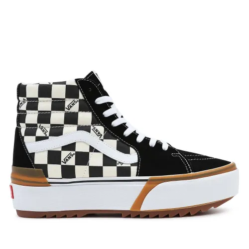 Кроссовки Vans Sk8-Hi Stacked VN0A4BTWVLV1 - Черно-Белые