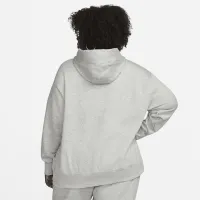 Nike Sportswear Phoenix Fleece жіноча оверсайз Pullover Толстовка з капюшоном (великі розміри) колір сірий
