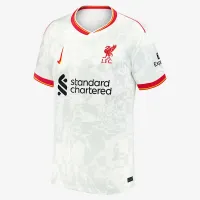 Mohamed Salah Liverpool 2024/25 Stadium Third мужские Nike Dri-FIT Soccer Jersey цвет белый
