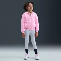 Nike Sportswear Club Little детские Fleece Full-Zip Толстовка с капюшоном Pink
