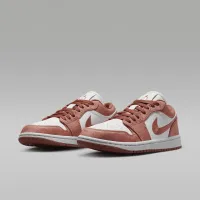 Nike Air Jordan 1 Low SE женская Кроссовки Orange