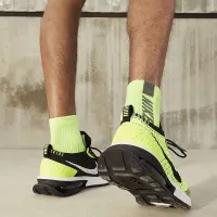 Nike Air Max Flyknit Racer мужские Кроссовки Yellow