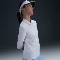 Nike Victory женская Dri-FIT Long-Sleeve Polo цвет белый