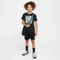 Nike Little детские Futura Block футболка цвет черный