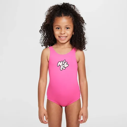 Nike Swim Little детские (Girls') U-Back One-Piece Pink