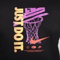 Nike мужские Dri-FIT баскетбольные футболка цвет черный