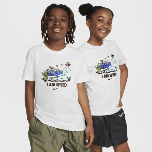 Nike Sportswear Big дитячі футболка колір білий