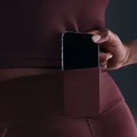 Nike One жіноча З високою талією 7/8 лосіни колір червоний