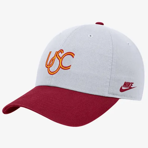 USC Nike College Campus Cap цвет белый