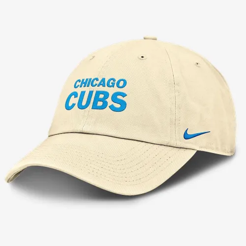 Chicago Cubs Club мужские Nike MLB Adjustable Hat цвет белый