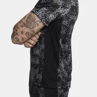 Nike Academy Pro мужские Dri-FIT Soccer Short-Sleeve Graphic Top цвет серый