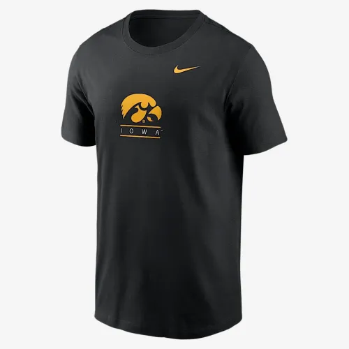 Iowa Hawkeyes чоловічі Nike College футболка колір чорний