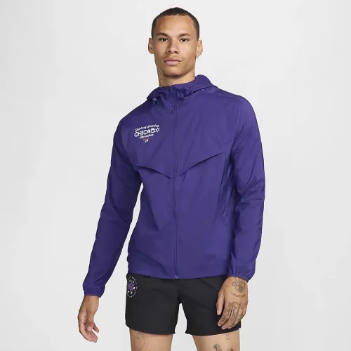 Nike Impossibly Light Windrunner мужские Running Куртка цвет фиолетовый