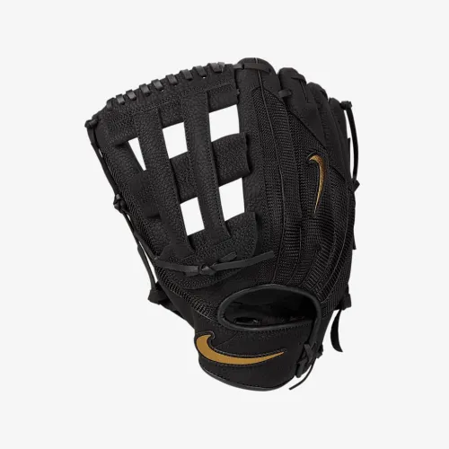 Nike Force Edge Left-Handed Throw H-Web Fielding Mitt цвет черный