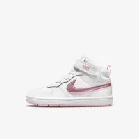 Nike Court Borough Mid 2 Little детские Кроссовки цвет белый