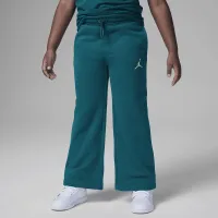 Nike Jordan Icon Play Wide Leg Pants Little Kids Pants цвет зеленый