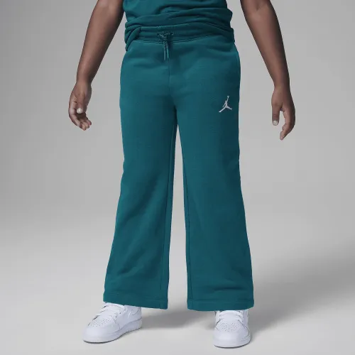 Nike Jordan Icon Play Wide Leg Pants Little Kids Pants цвет зеленый